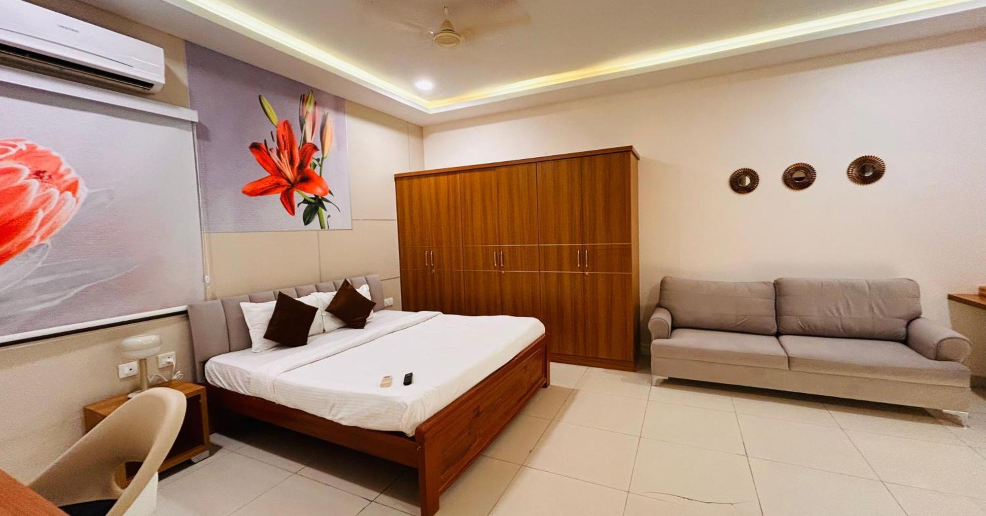 Dcasa Apartment Hotel Hyderabad Esterno foto